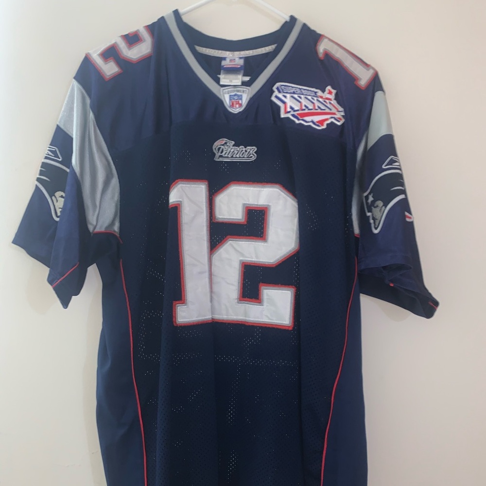 Reebok New England Patriots Tom Brady #12 Jersey